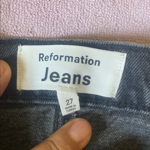 Reformation Black Maxi Trumpet Skirt for Work - Picture 7 of 11